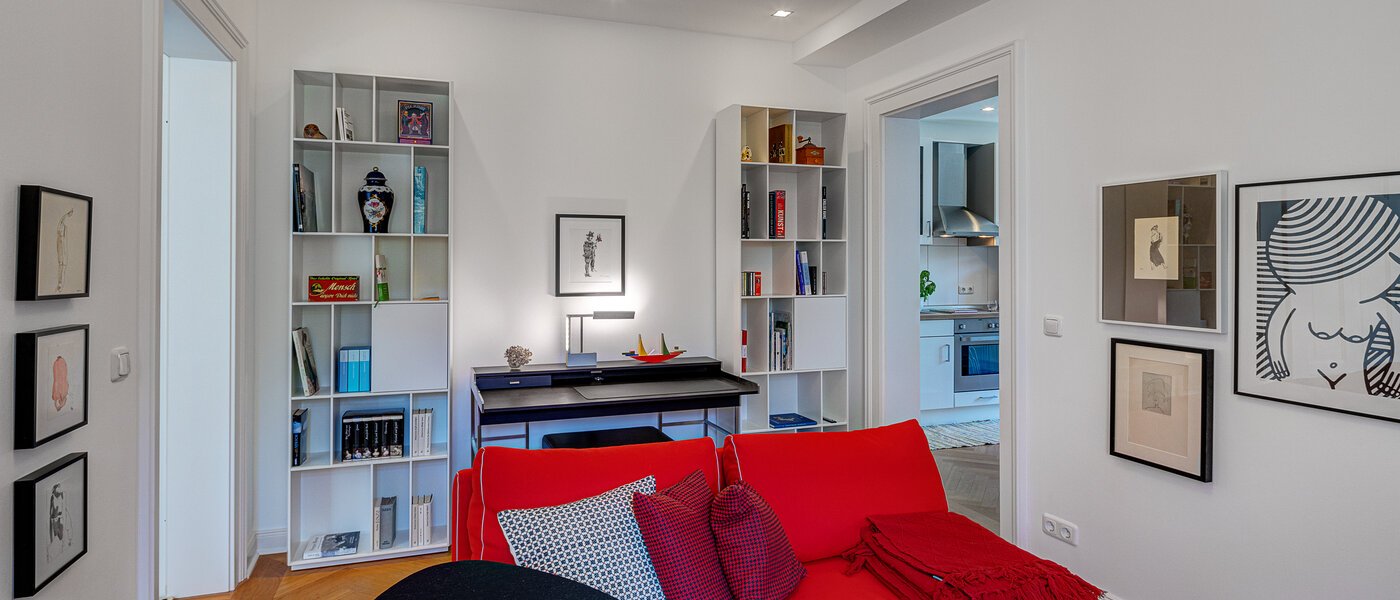 appartement München Schwabing-West (rund um den Hohenzollernplatz) 03 salle de séjour 13089