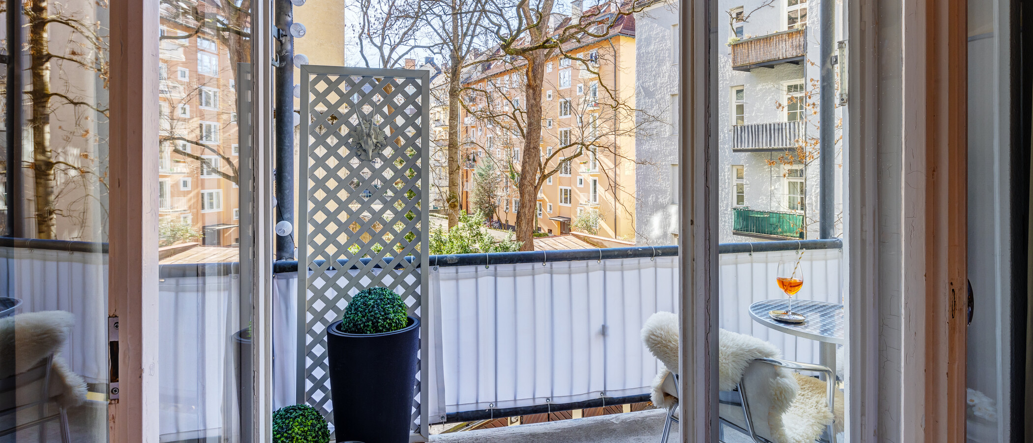 appartement München Schwabing-West (rund um den Hohenzollernplatz) 02 balcon 1309