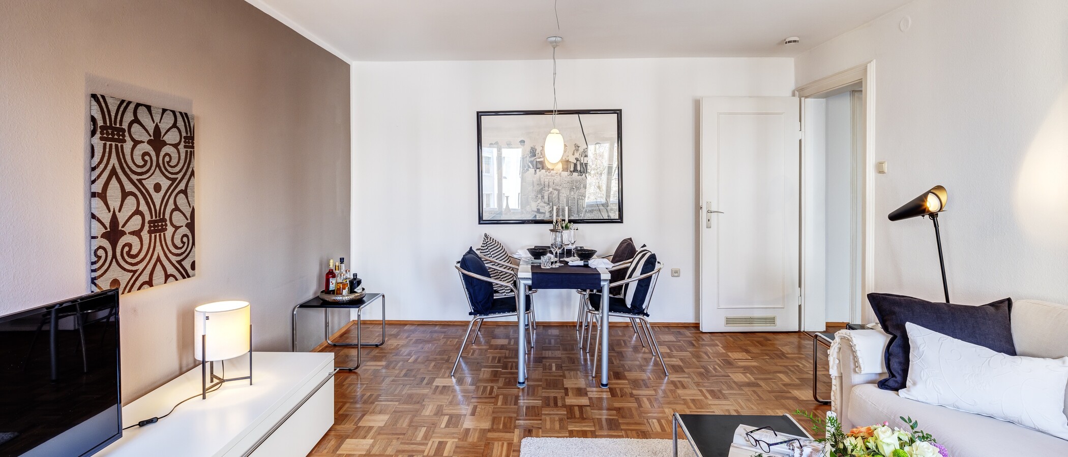 appartement München Schwabing-West (rund um den Hohenzollernplatz) 03 salle de séjour 1309