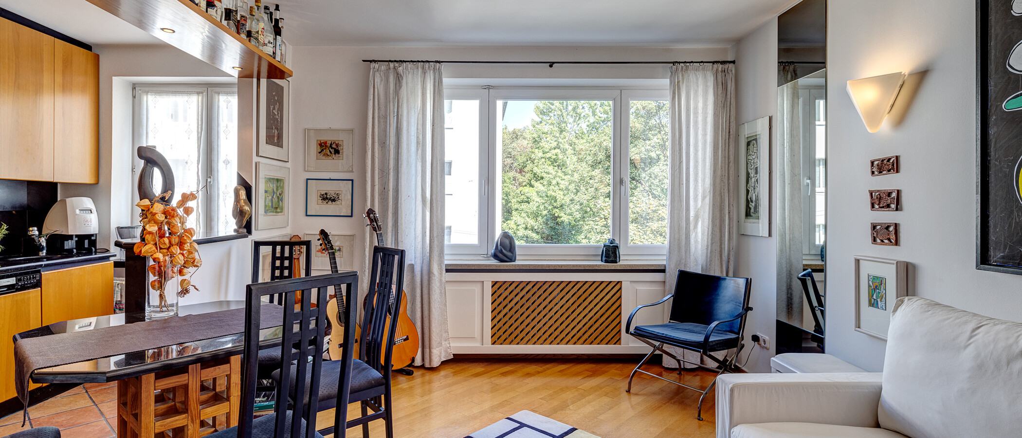 appartement München Schwabing 04 pièce à vivre 13107