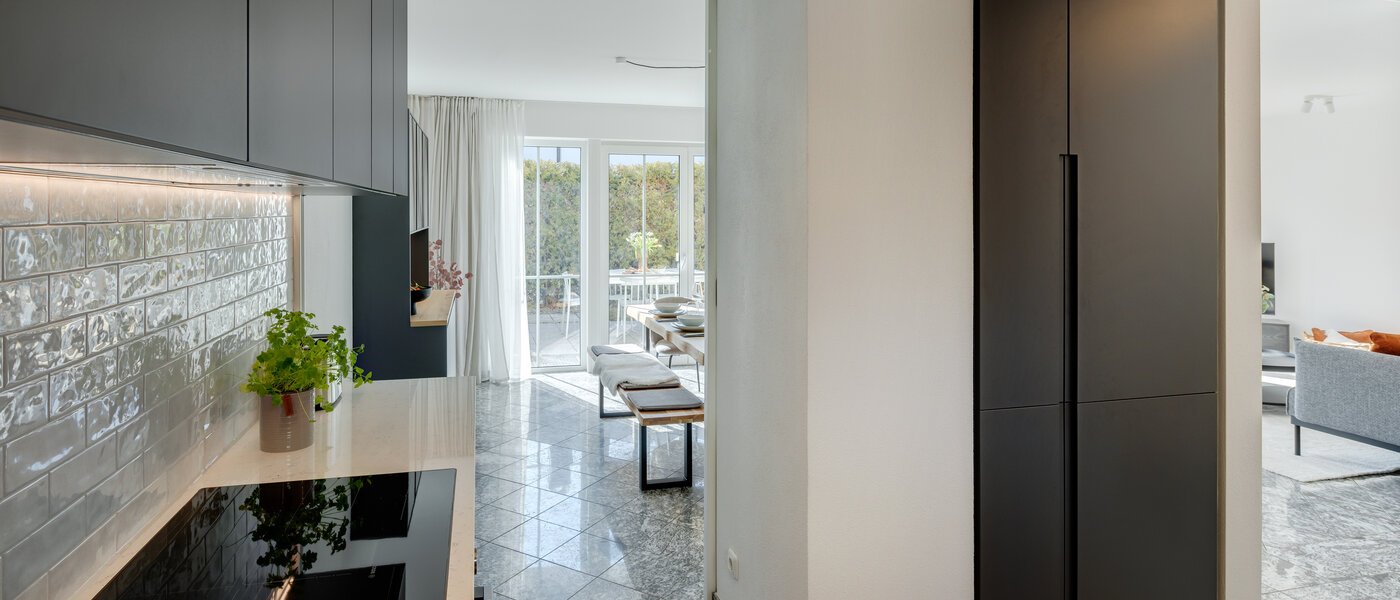 appartement style maisonnette München Trudering 03 cuisine 13109