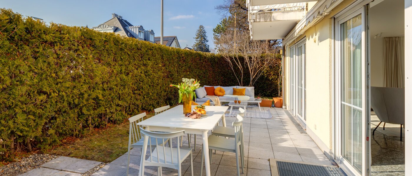 appartement style maisonnette München Trudering 01 terrasse 13109