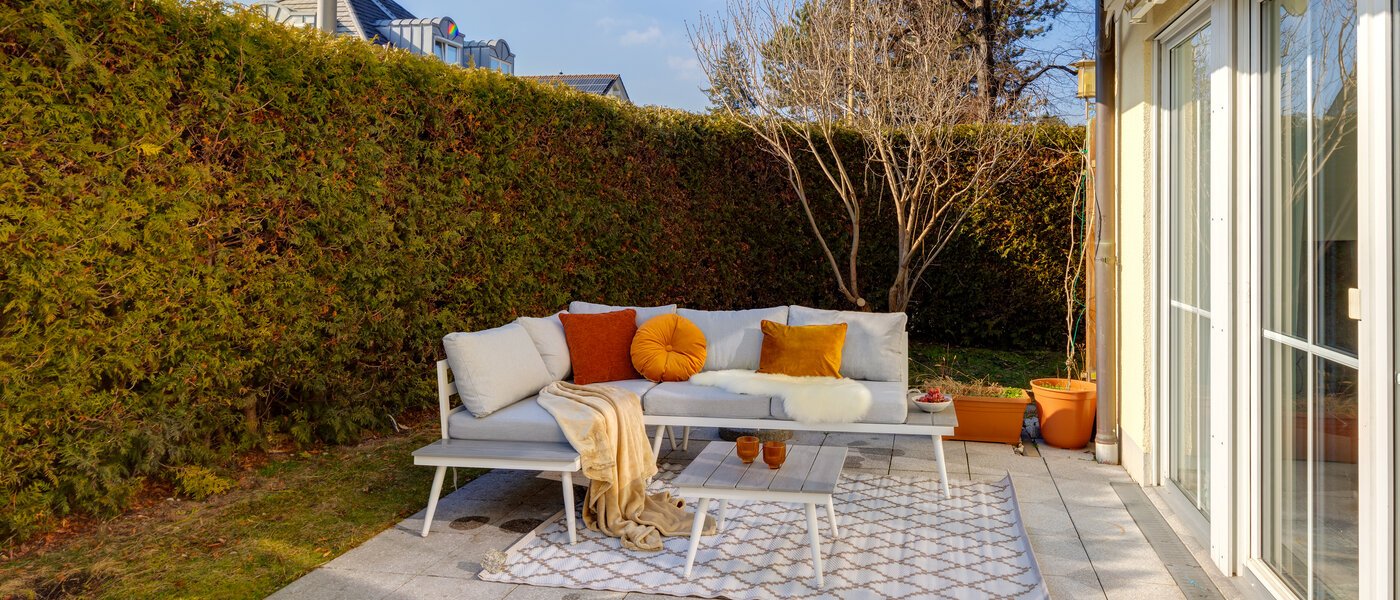 appartement style maisonnette München Trudering 02 terrasse 13109