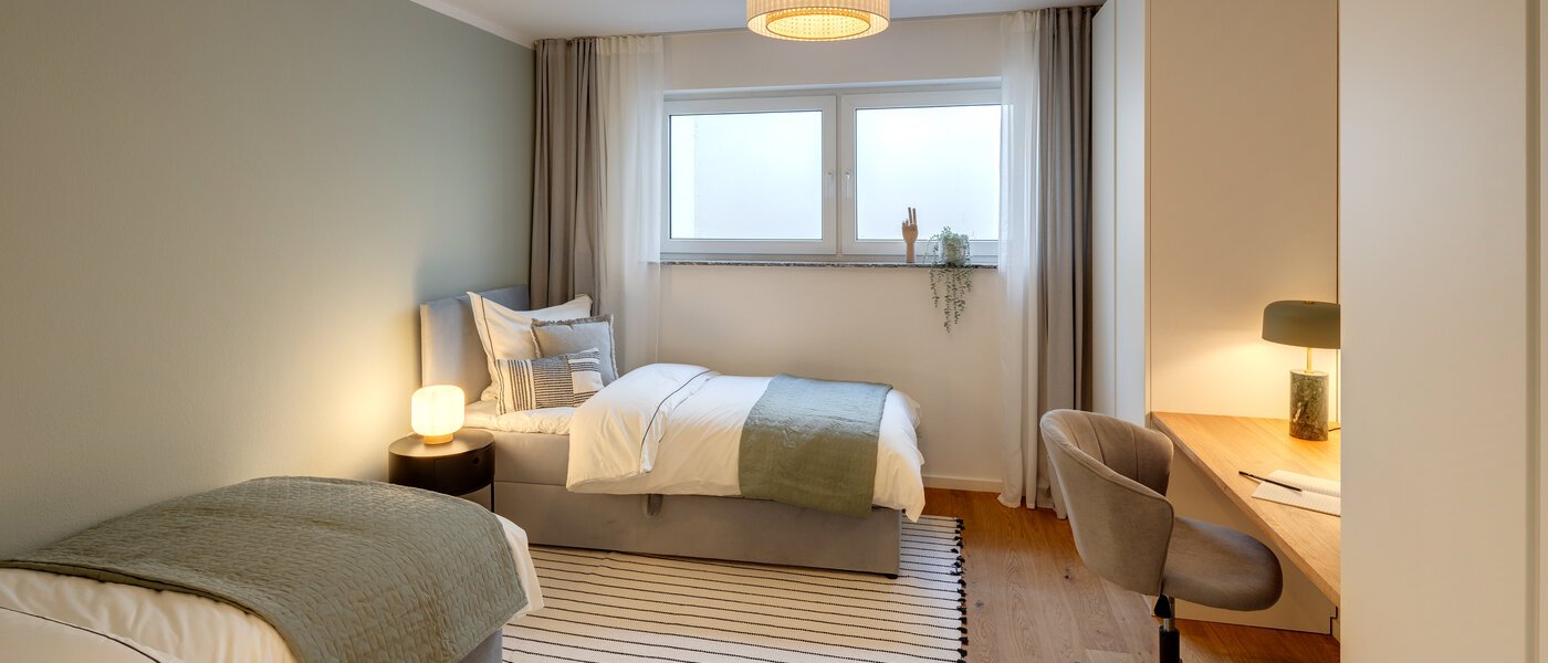 appartement style maisonnette München Trudering 01 2ième chambre 13109