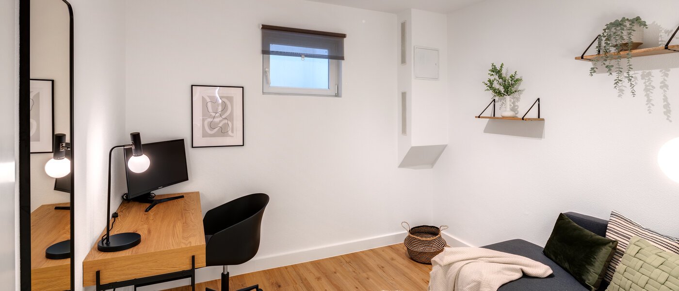 appartement style maisonnette München Trudering 01 Bureau/Chambre d’amis 13109