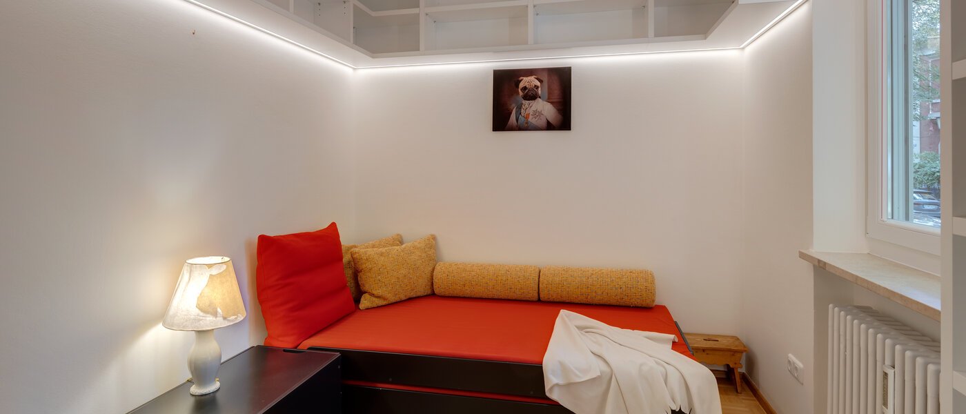 appartement München Nymphenburg 02 Bureau/Chambre d’amis 13111