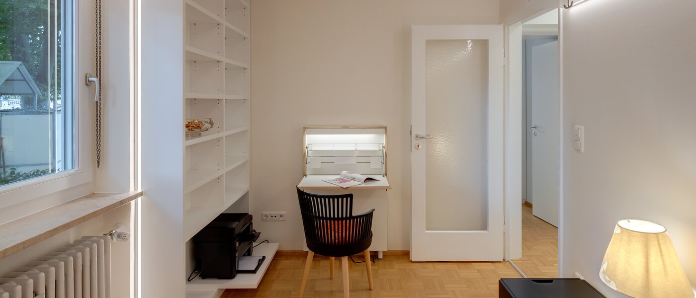 appartement München Nymphenburg 03 Bureau/Chambre d’amis 13111