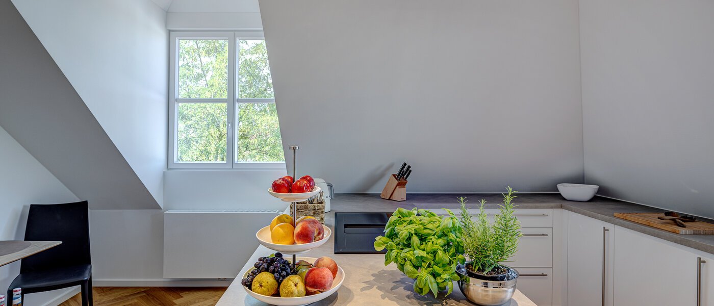 appartement style maisonnette München Neuhausen 03 cuisine 13127