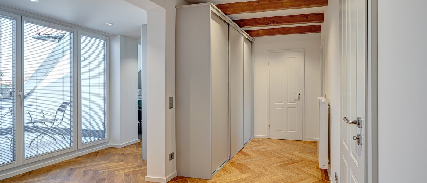 appartement style maisonnette München Neuhausen 03 entrée/couloir 13127