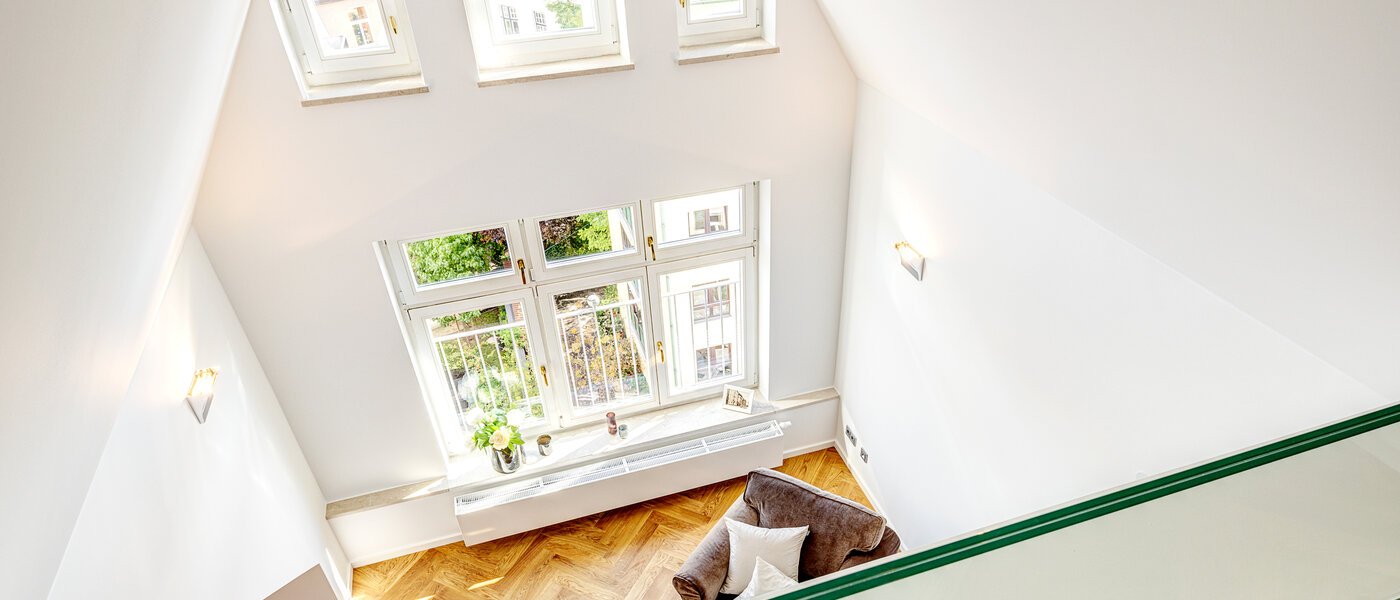 appartement style maisonnette München Neuhausen 01 mezzanine 13127