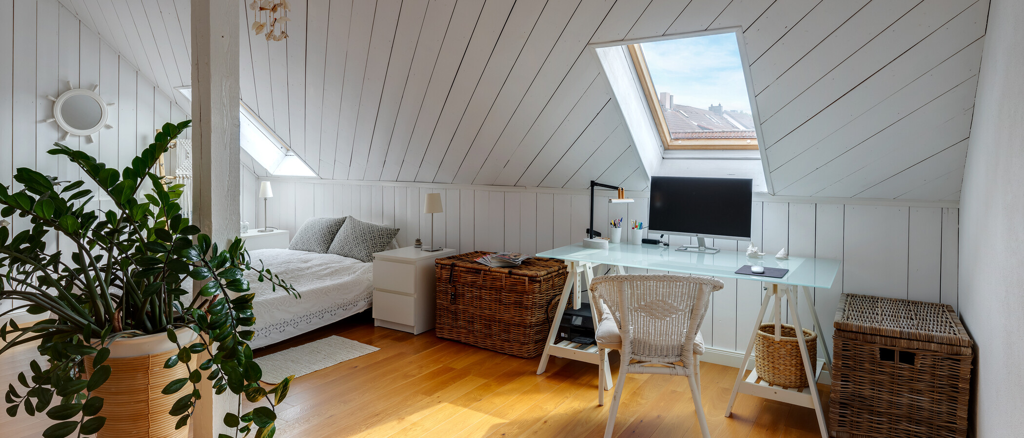 maison mitoyenne placée au milieu de la rangée Garching 02 chambre 13131