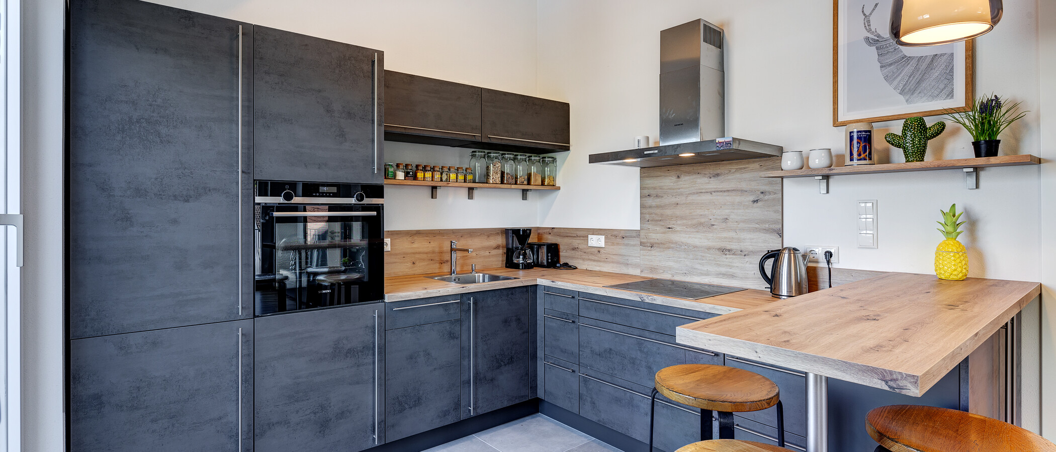 appartement sous les toits München Trudering 01 cuisine 13137