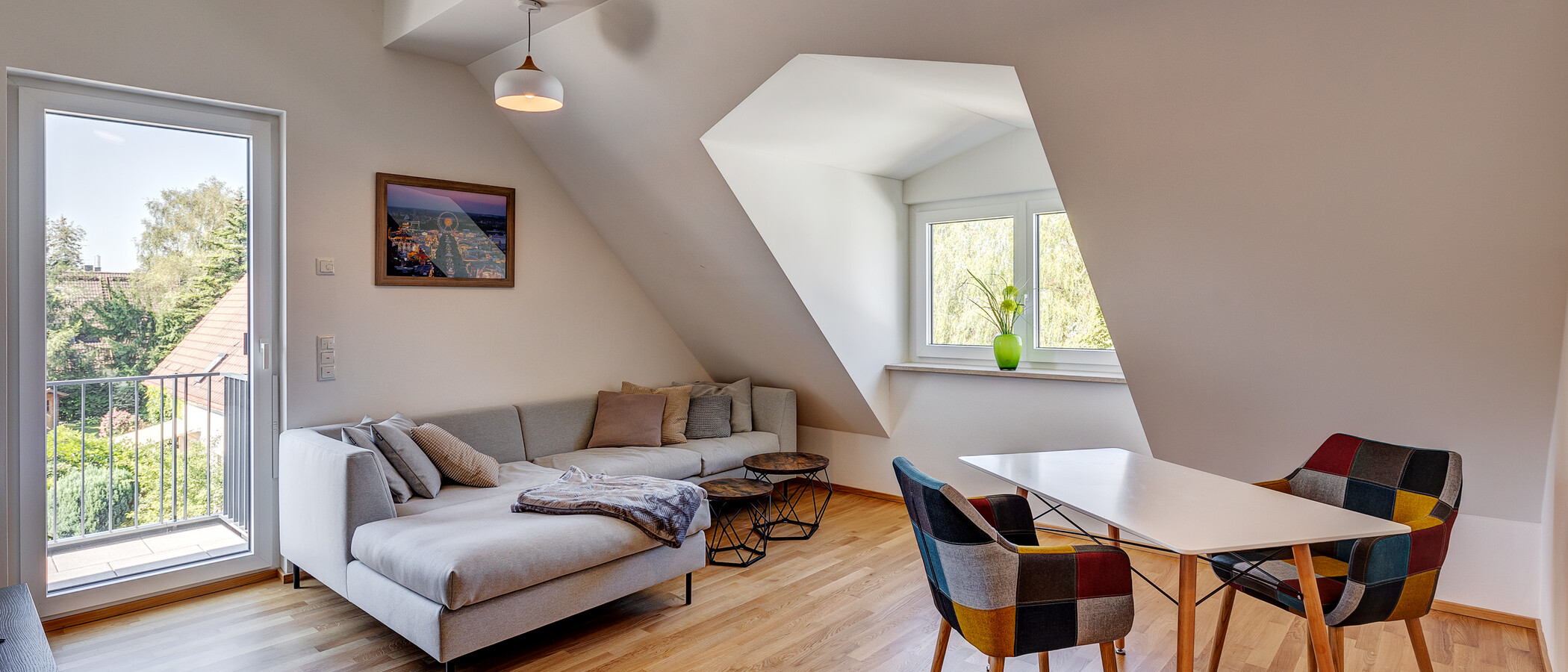 appartement sous les toits München Trudering 01 pièce à vivre 13137