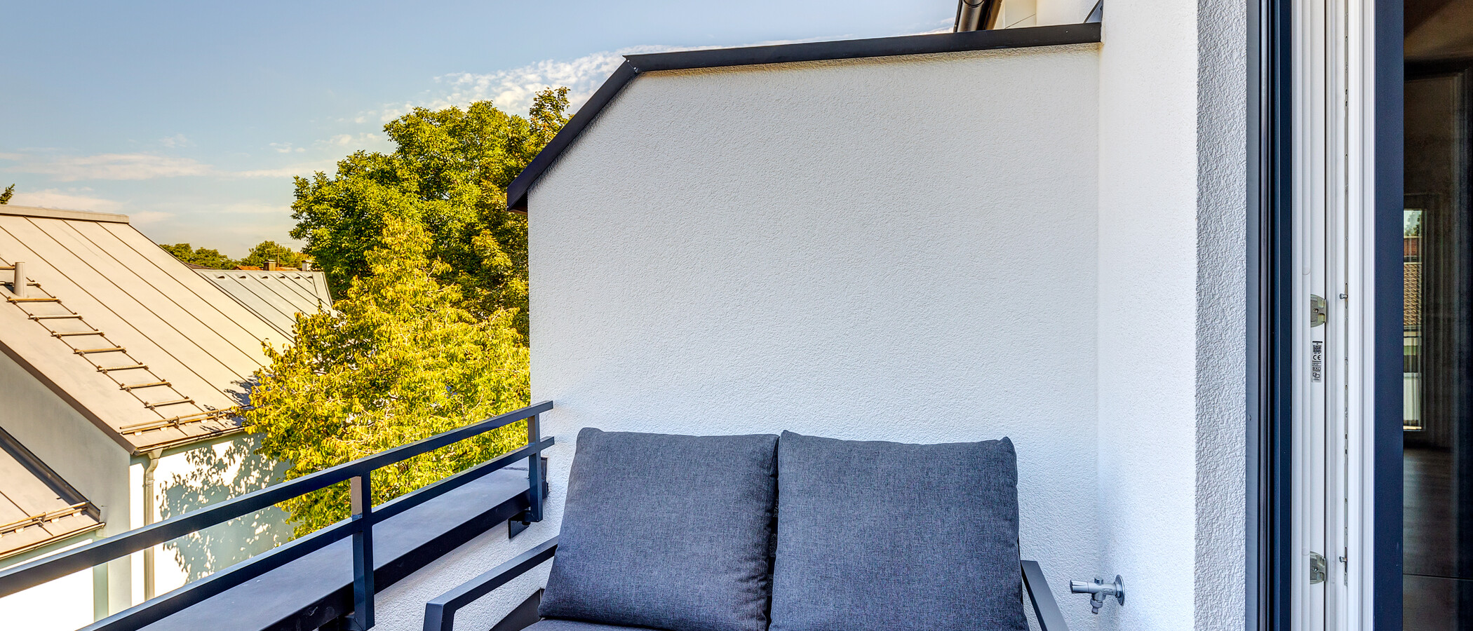 appartement sous les toits München Trudering 02 terrasse sur le toit 13137