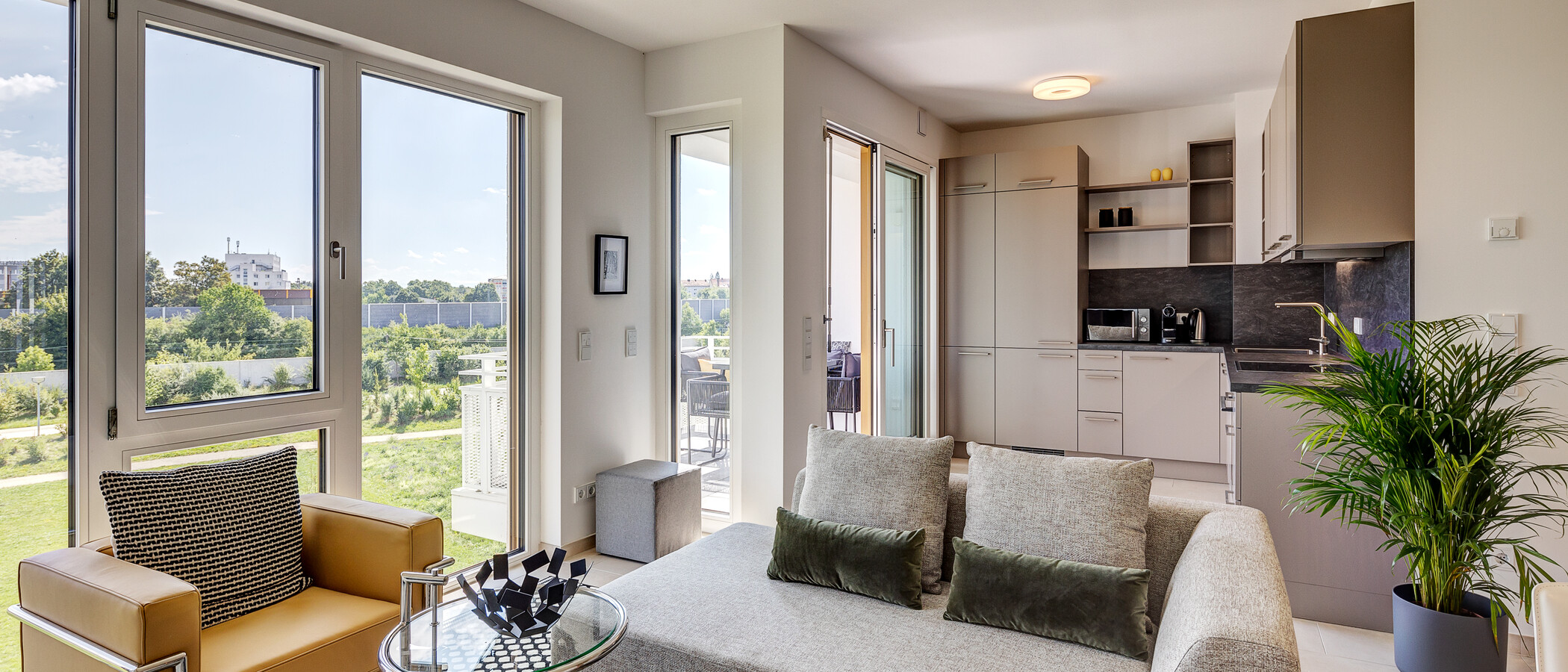 appartement München Pasing 01 pièce à vivre 13138