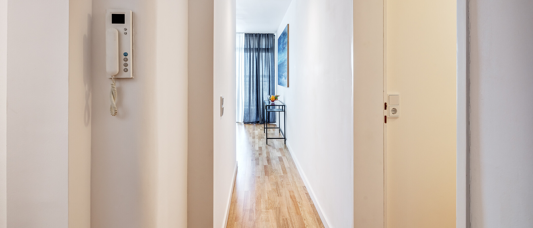 appartement style maisonnette München Olympiadorf 02 entrée/couloir 13150