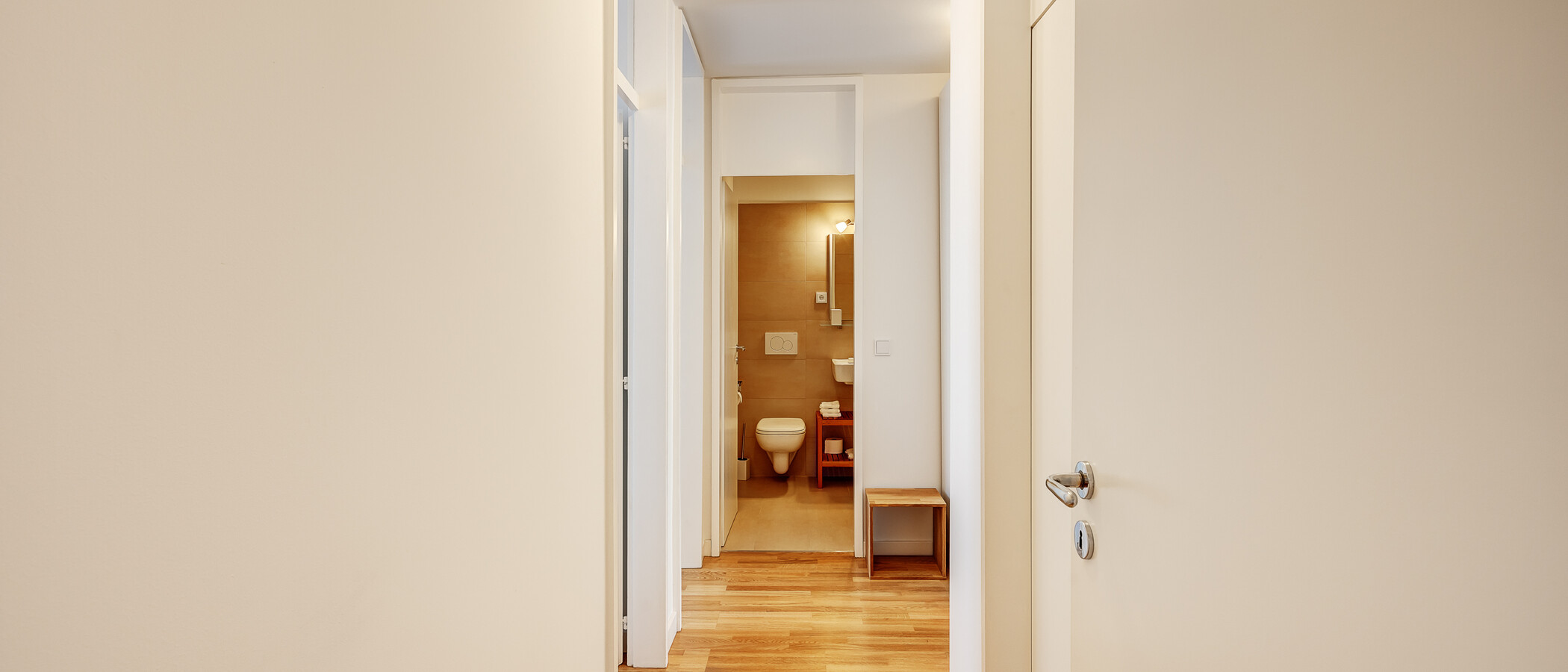 appartement style maisonnette München Olympiadorf 04 entrée/couloir 13150