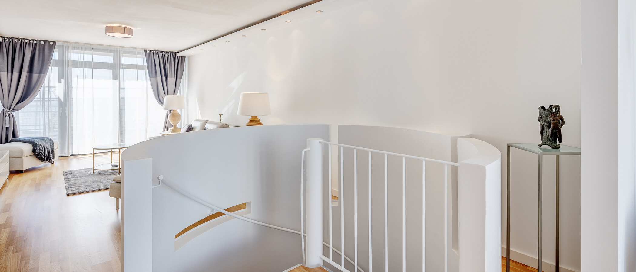 appartement style maisonnette München Olympiadorf 07 entrée/couloir 13150