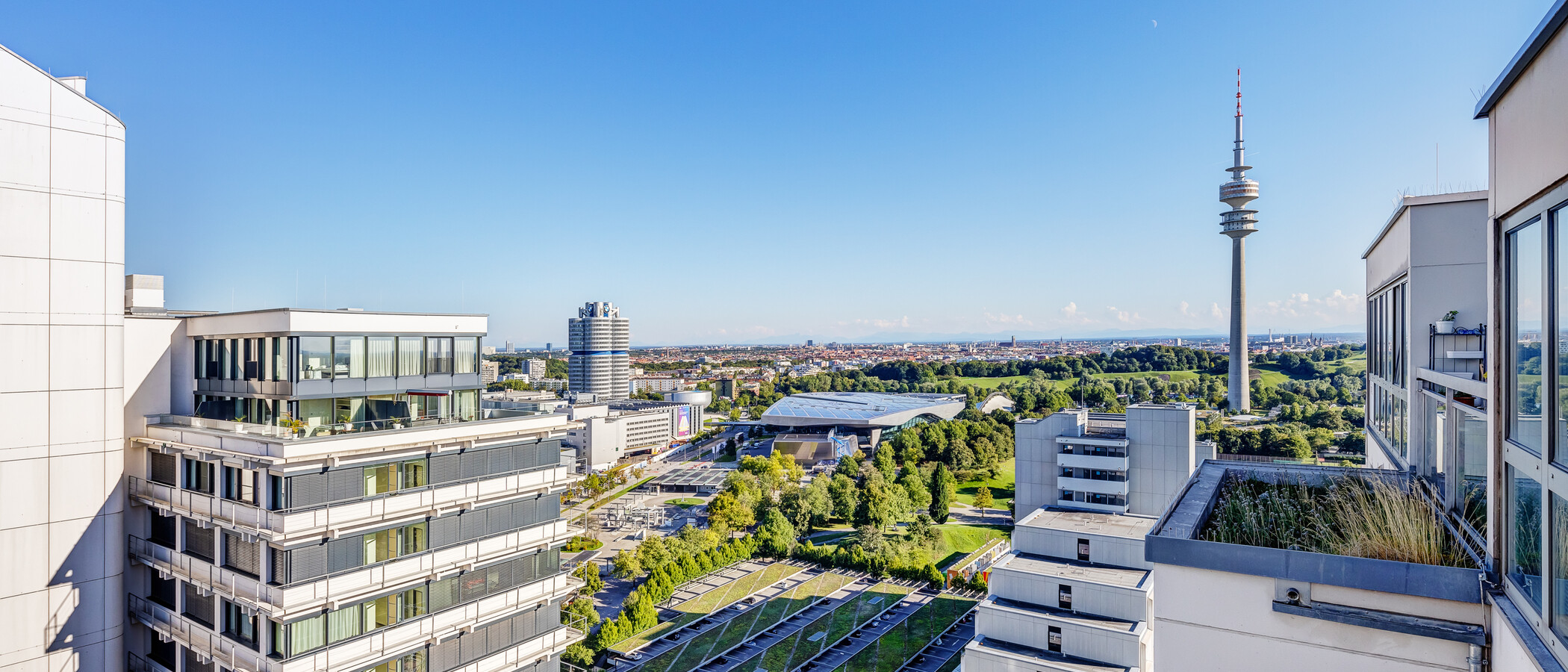 appartement style maisonnette München Olympiadorf 05 vue 13150