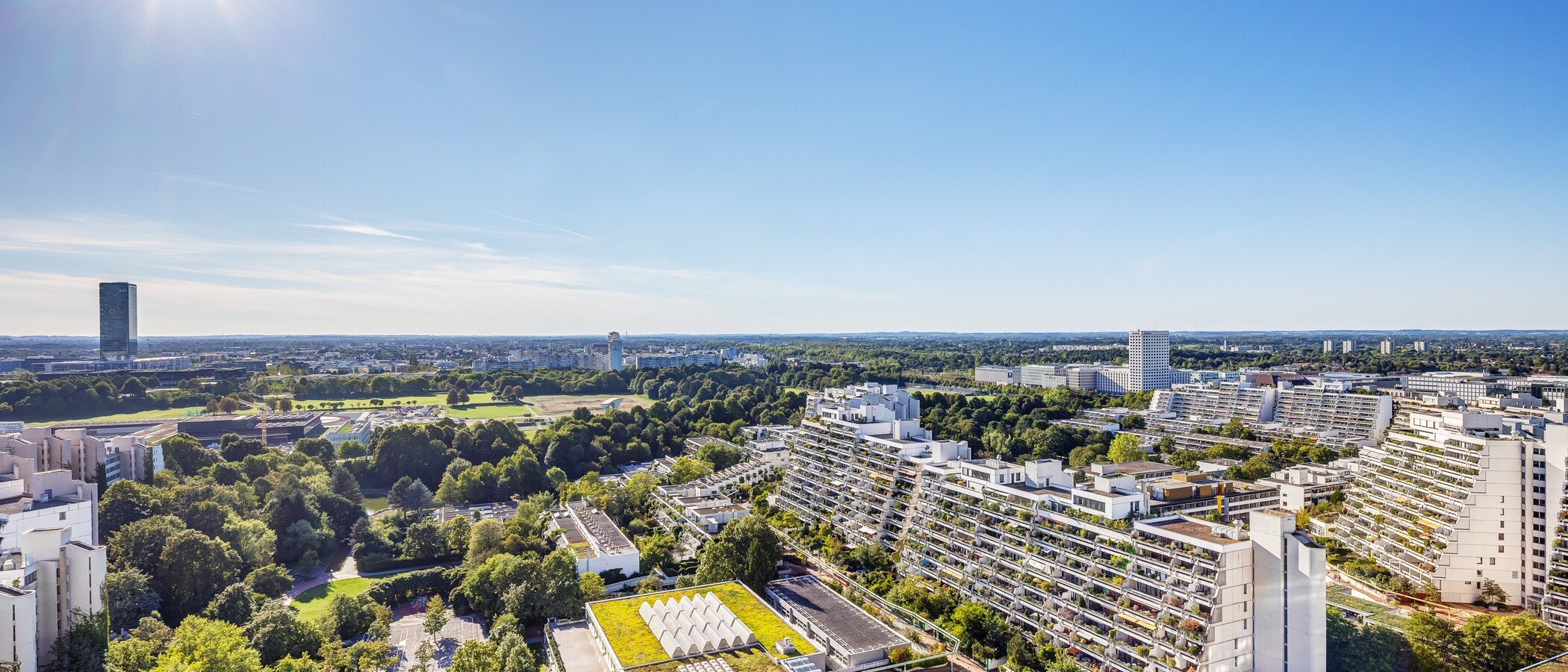 appartement style maisonnette München Olympiadorf 07 vue 13150