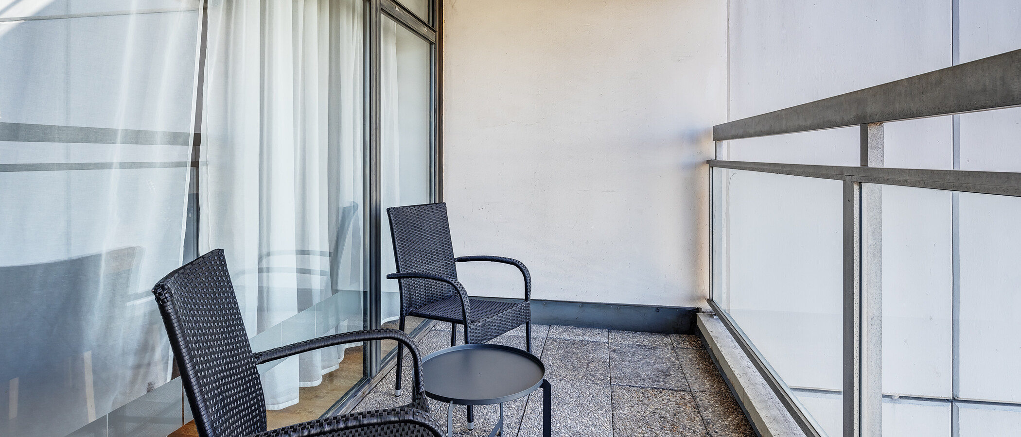 appartement style maisonnette München Olympiadorf 01 1ere Loggia 13150