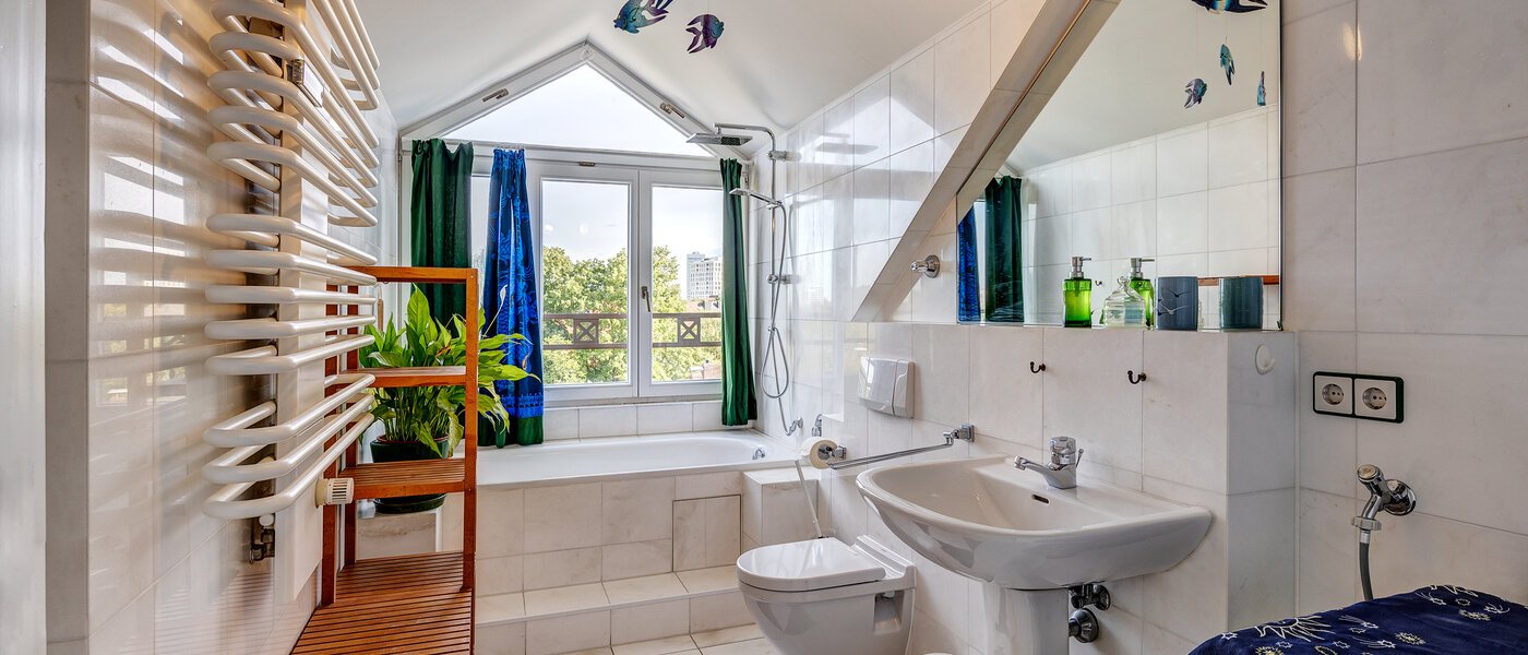 appartement München Schwabing (links der Leopoldstraße) 01 salle de bain 13164