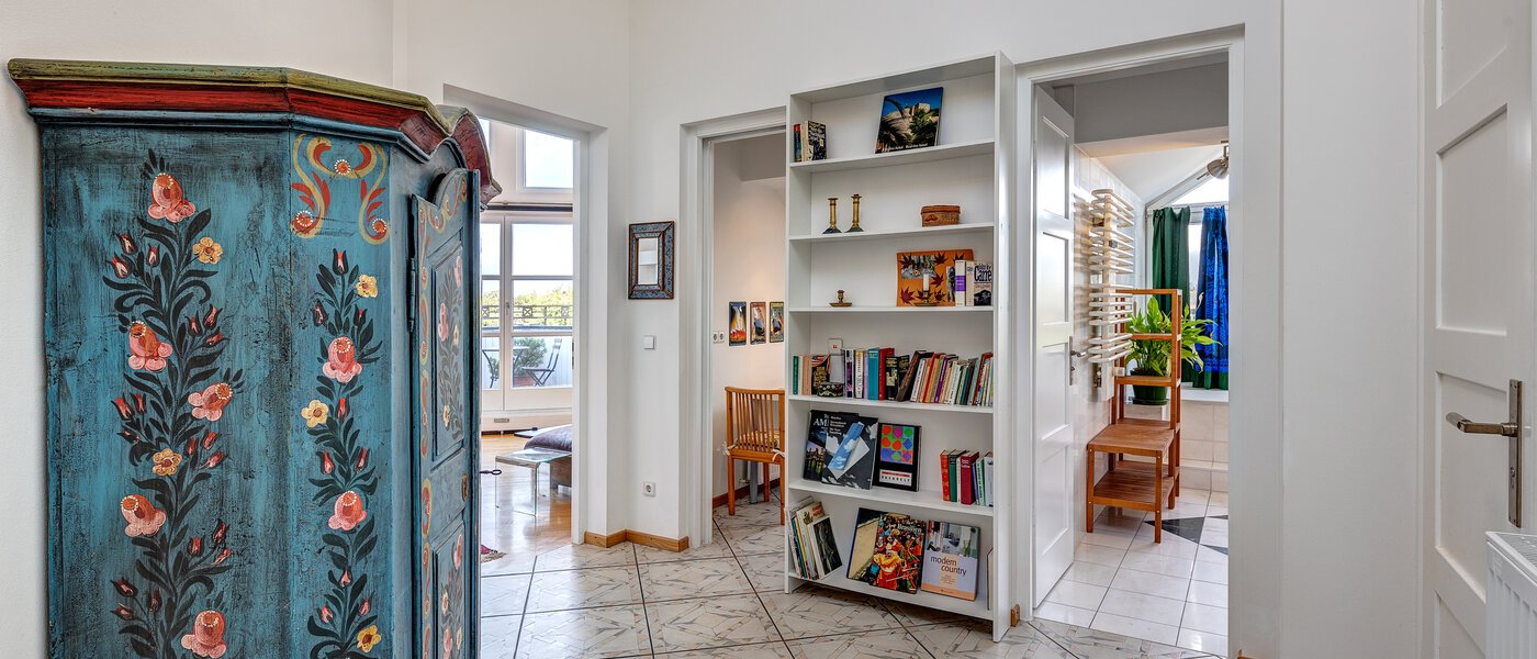 appartement München Schwabing (links der Leopoldstraße) 01 entrée/couloir 13164