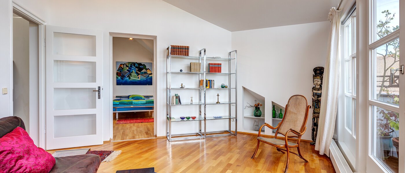 appartement München Schwabing (links der Leopoldstraße) 03 salle de séjour 13164