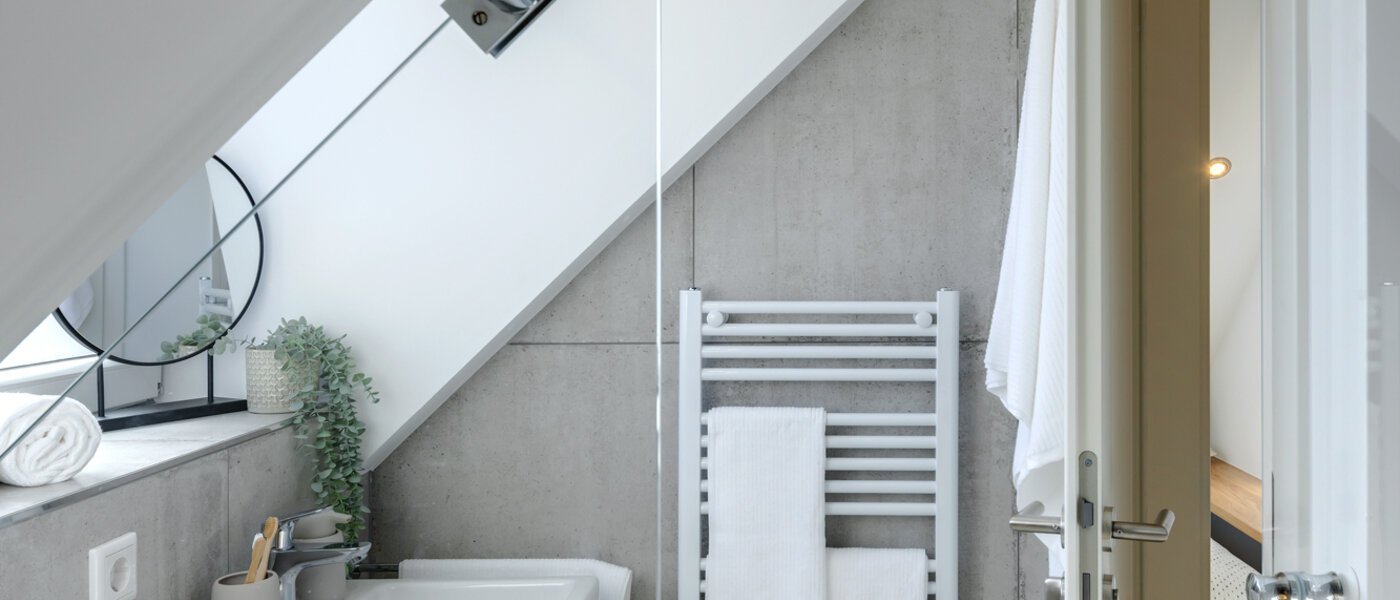 appartement sous les toits München Au 04 salle de bain 13187