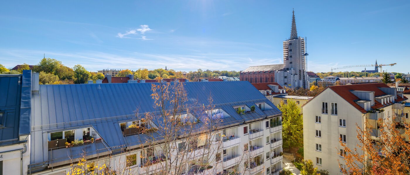 appartement sous les toits München Au 03 vue 13187