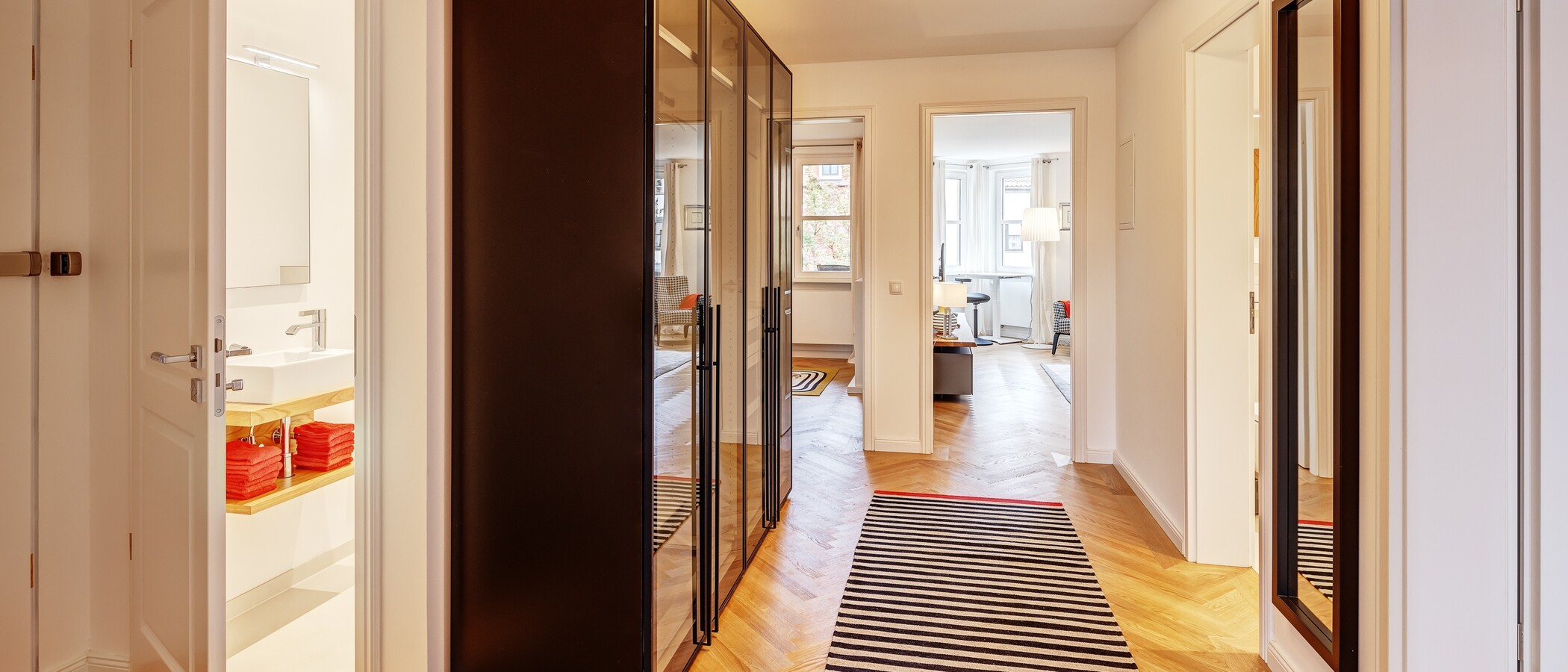 appartement München Neuhausen 02 entrée/couloir 13199