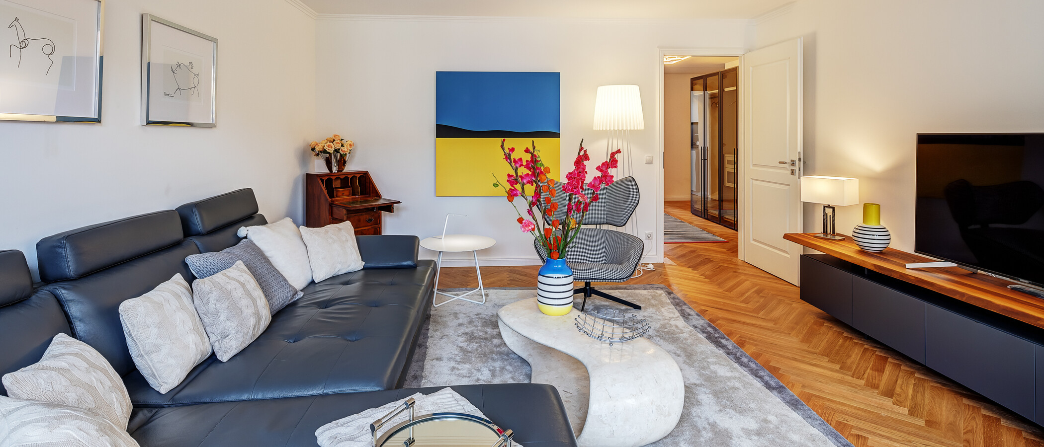 appartement München Neuhausen 03 pièce à vivre 13199