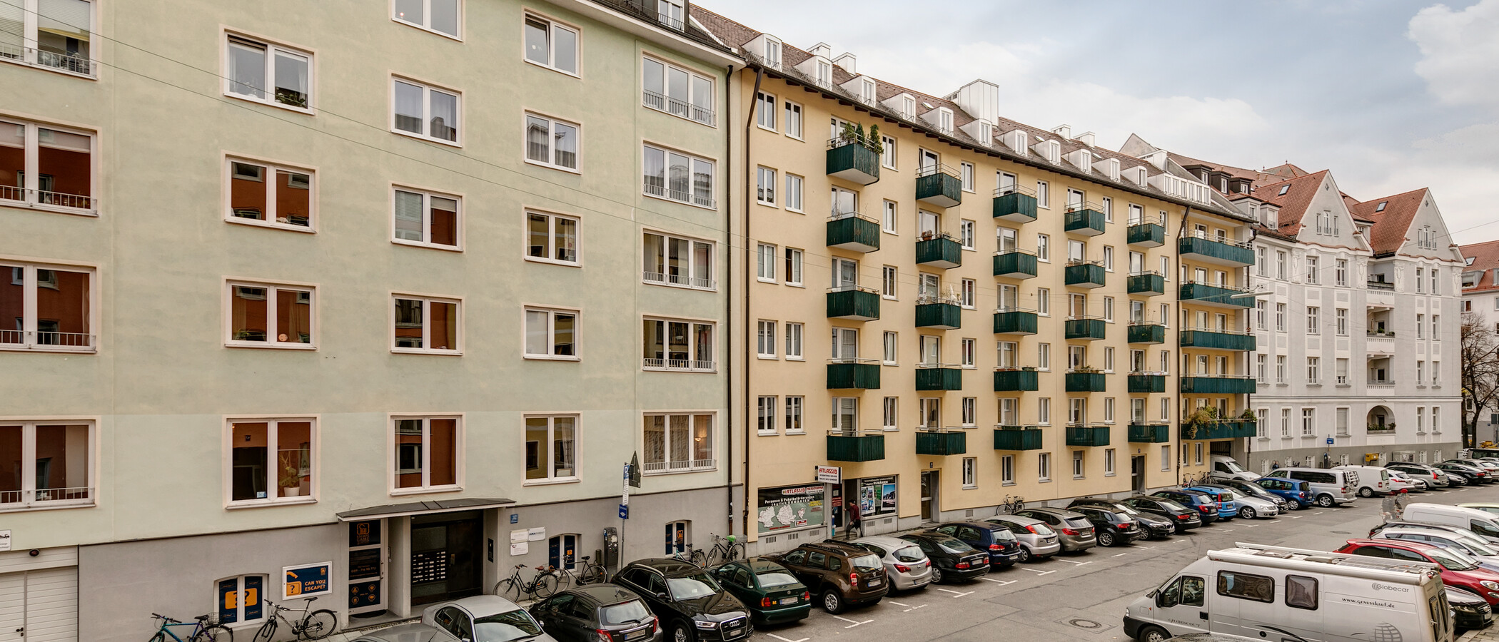 appartement München Schwabing-West (rund um den Hohenzollernplatz) 03 vue 1322