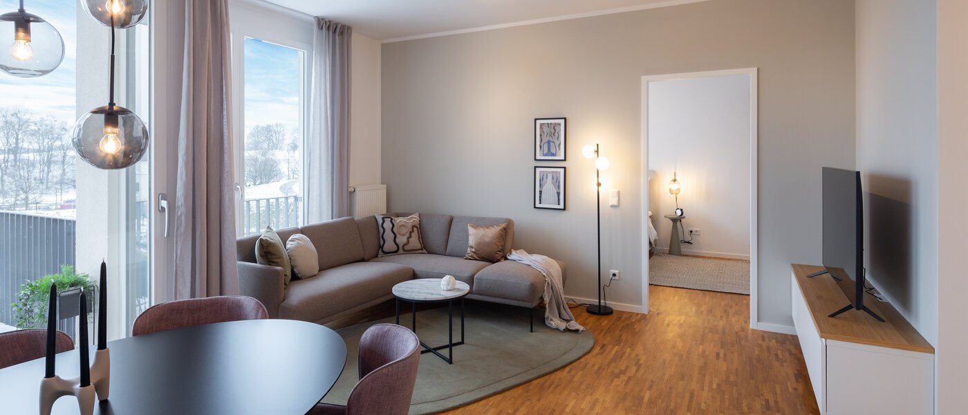 appartement München Schwabing-West 02 pièce à vivre 13221