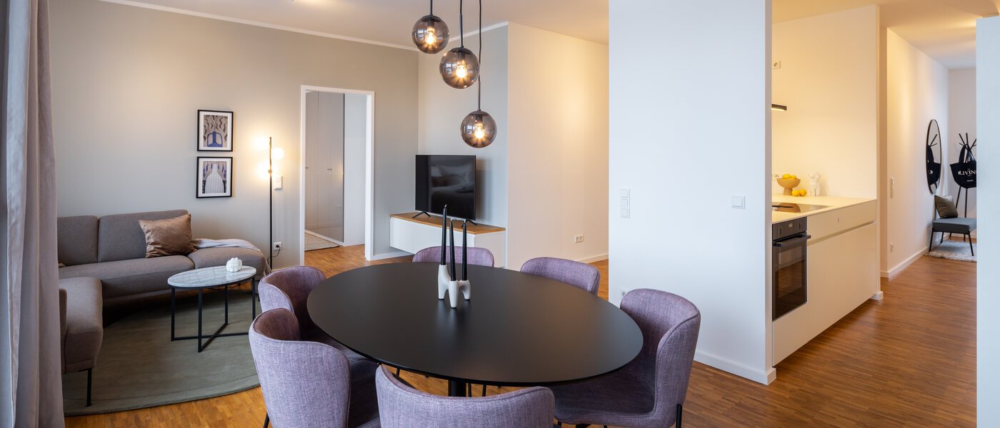 appartement München Schwabing-West 03 pièce à vivre 13221