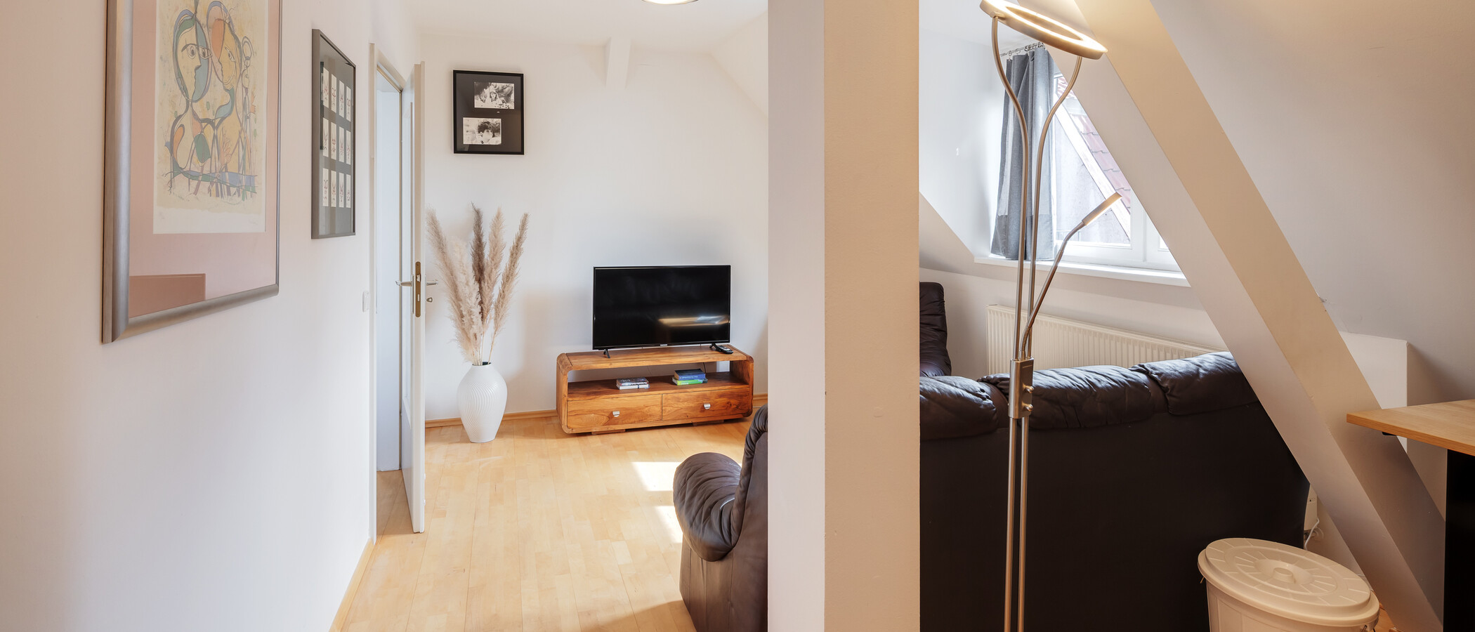 appartement sous les toits München Laim 04 salle de séjour 13229