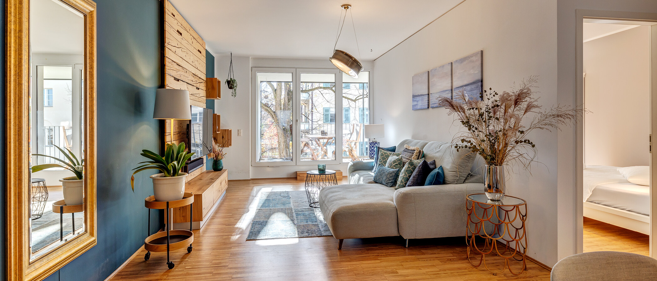 appartement München Schwabing-West 02 pièce à vivre 13231