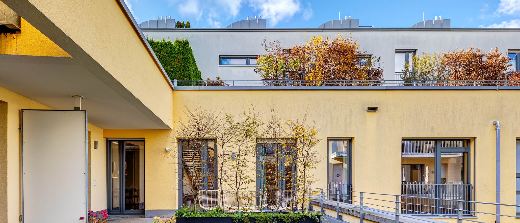appartement München Schwabing-West 01 terrasse sur le toit 13231