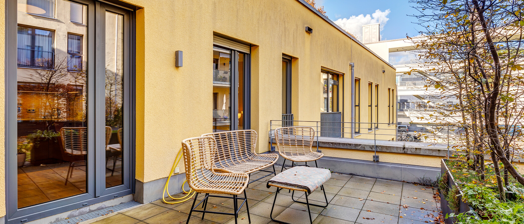appartement München Schwabing-West 02 terrasse sur le toit 13231