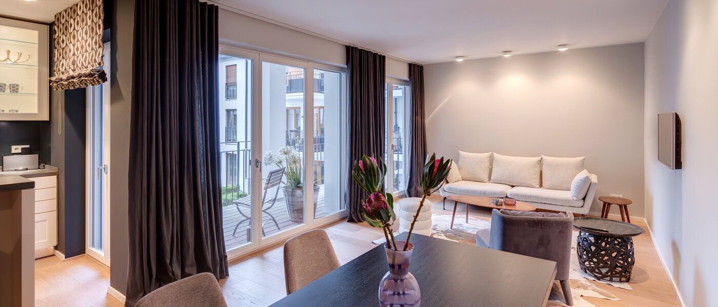 appartement München Maxvorstadt - Westen 01 pièce à vivre 13240