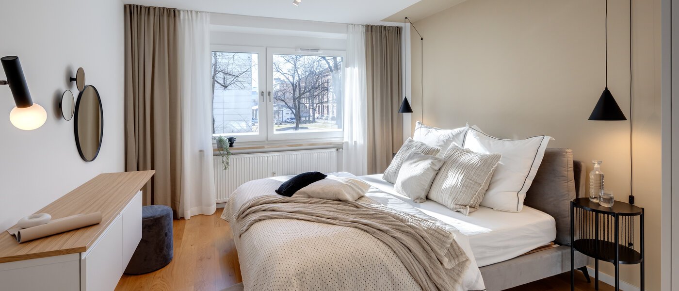 appartement München Maxvorstadt - Westen 01 1ère chambre 13243