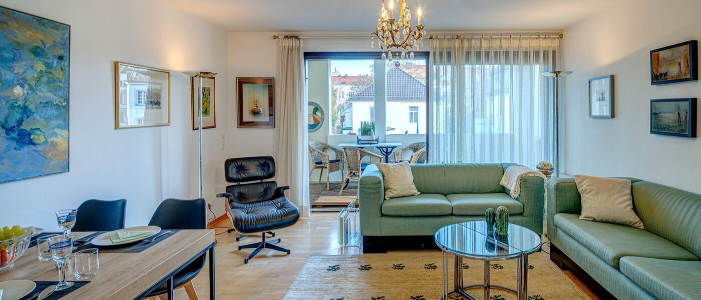 appartement München Altbogenhausen 01 pièce à vivre 13244