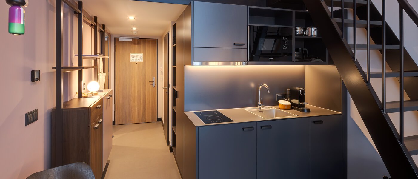 appartement style maisonnette München Neuperlach 01 cuisine 13252