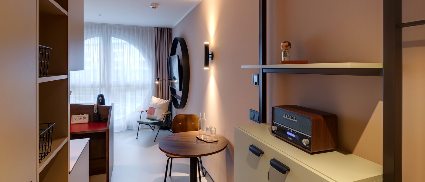 studio München Neuperlach 01 pièce à vivre 13258