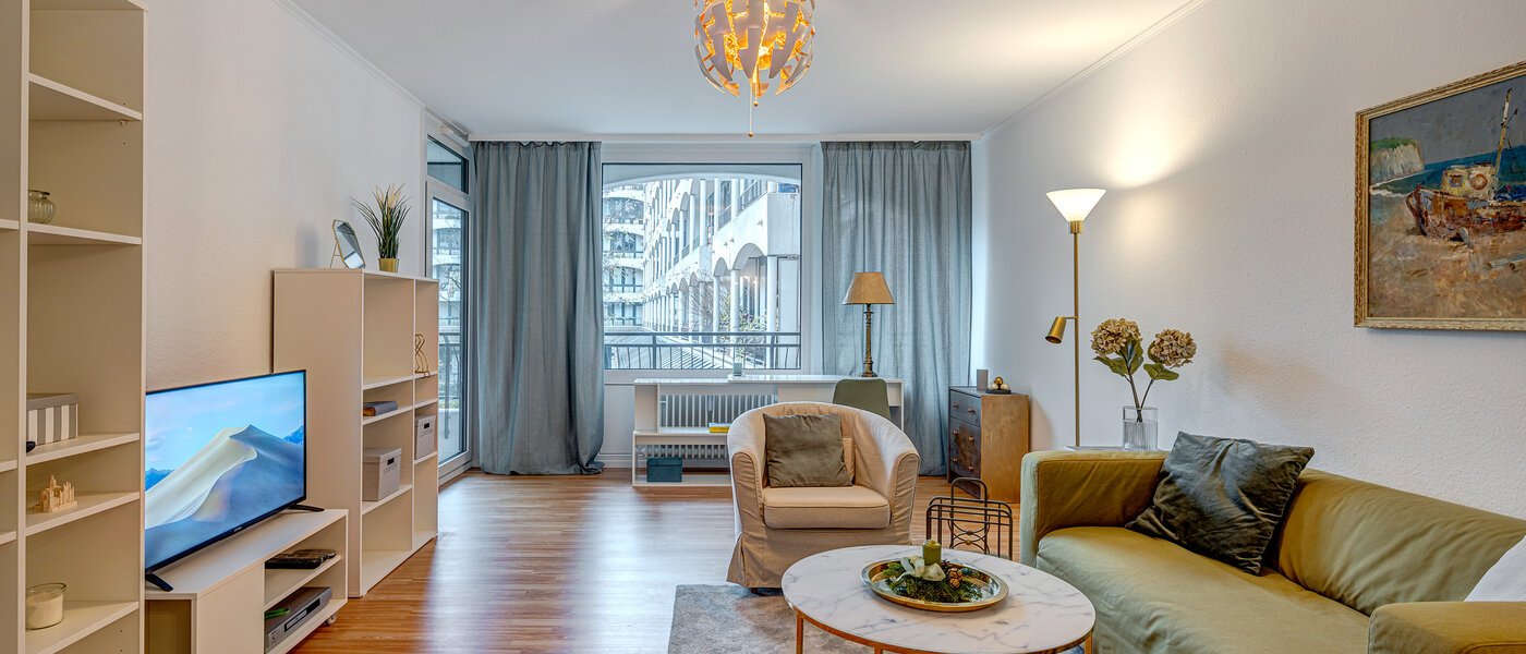 appartement München Bogenhausen 02 pièce à vivre 13259