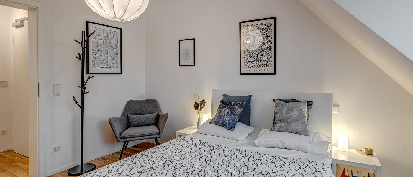 appartement style maisonnette München Giesing 02 chambre 13263