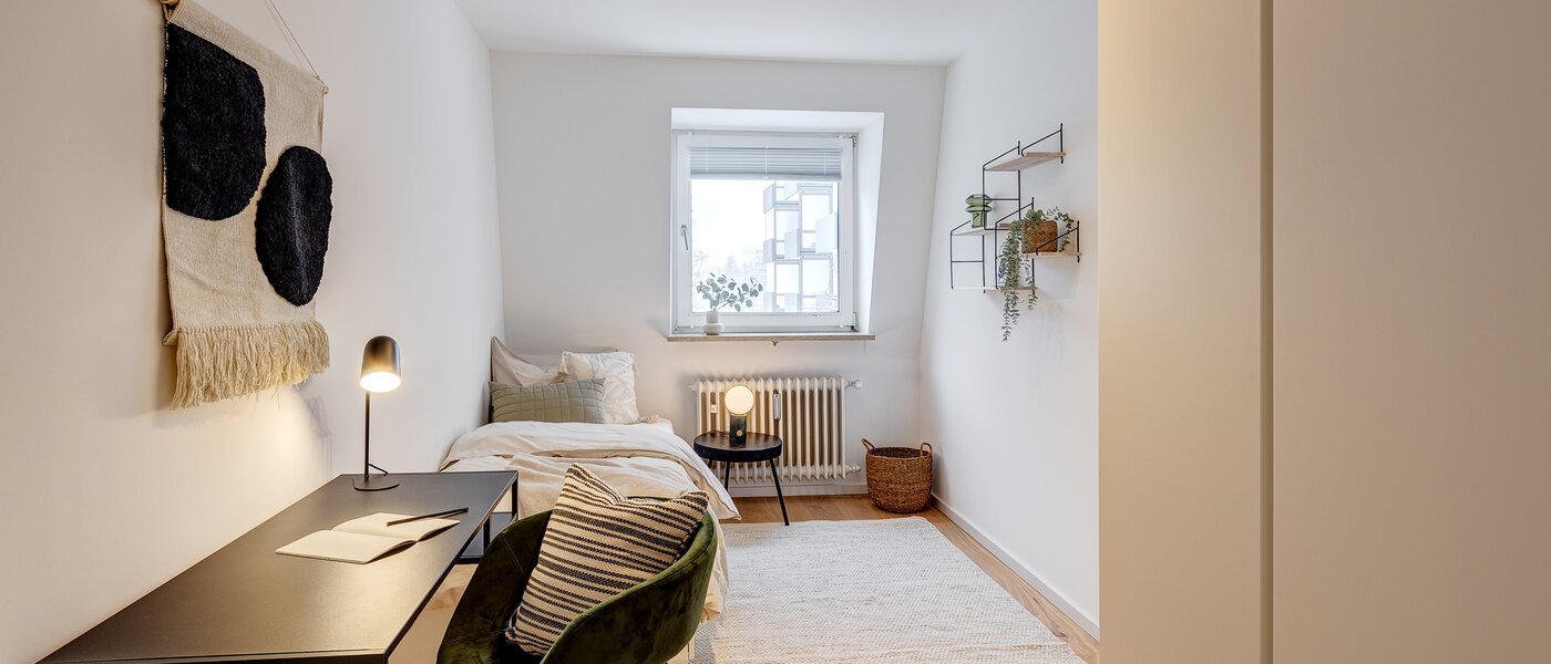 appartement sous les toits München Giesing 01 2ième chambre 13269