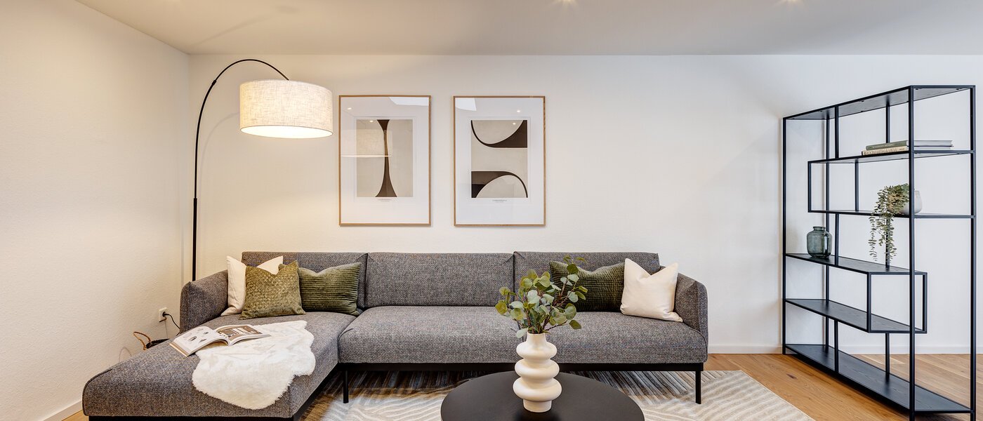 appartement sous les toits München Giesing 04 pièce à vivre 13269