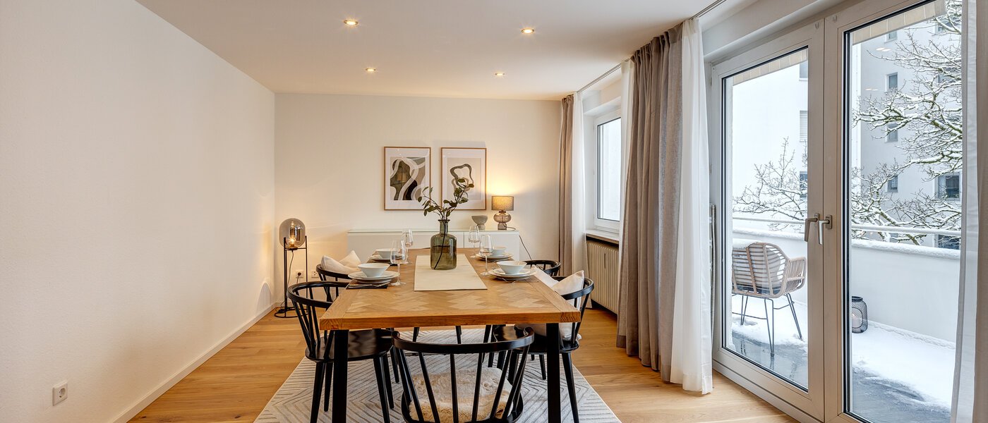 appartement sous les toits München Giesing 05 pièce à vivre 13269