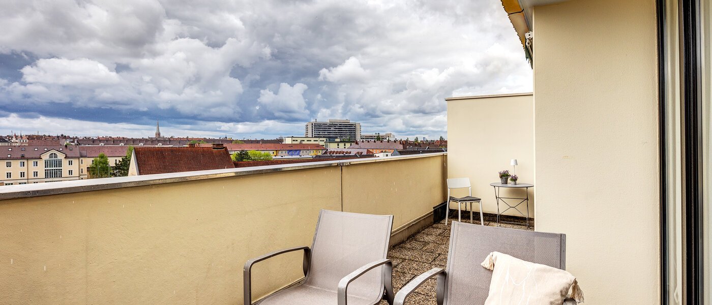 appartement München Au-Haidhausen 03 terrasse sur le toit 13287